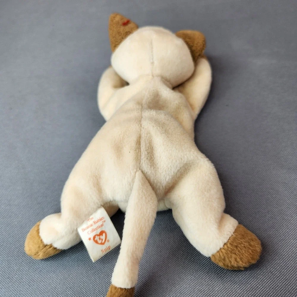 Ty Beanie Babies Snip the Siamese Cat 1996 Toy Plush